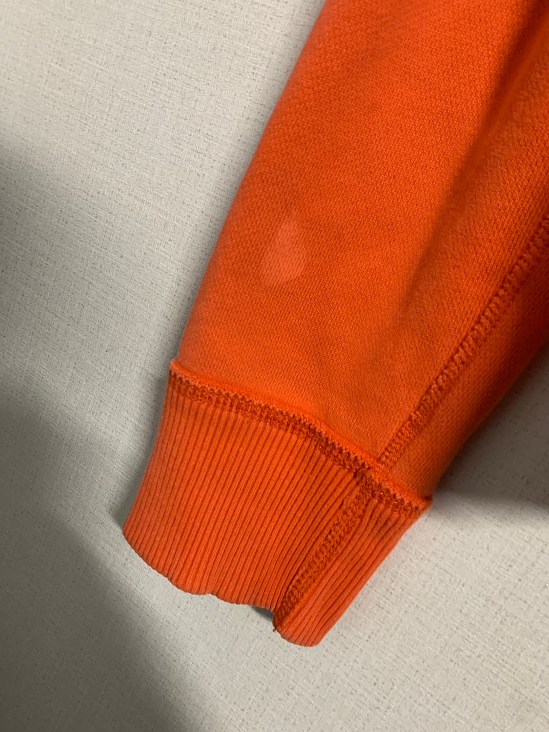 아베크롬비 오렌지 아치로고 후드집업 L 상품이미지7