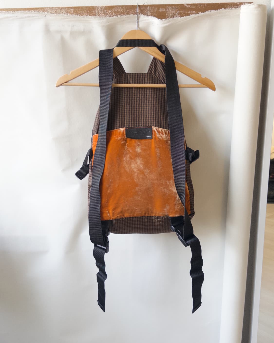 [CARMINA CAMPUS] fabric mix backpack 상품이미지4