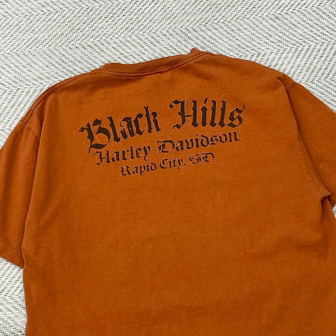 할리데이비슨 블랙힐즈 프린팅반팔티 r3083 상품이미지4