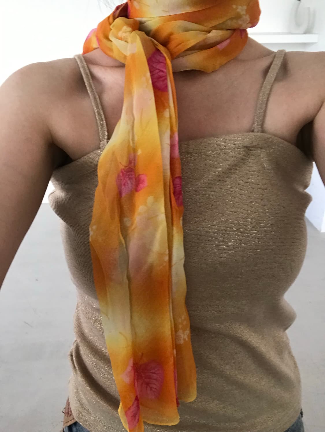 vintage pattern scarf 상품이미지1