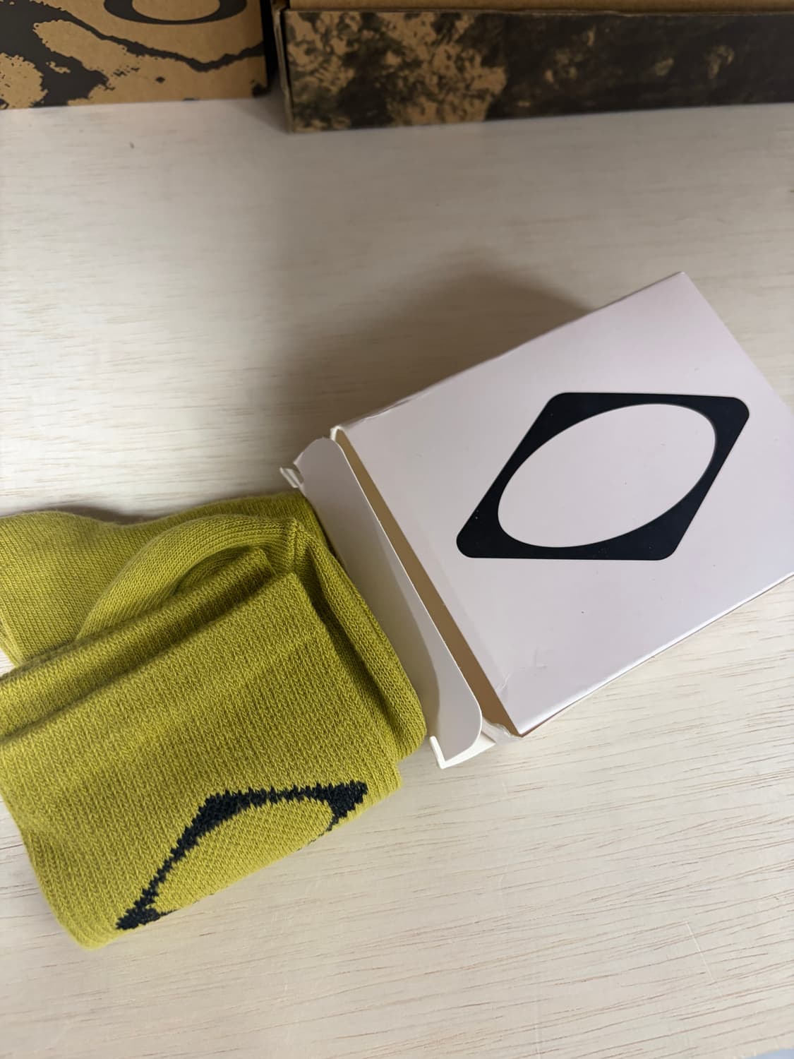 미스치프 롬버스 삭스 양말 올리브 카키 미사용 새제품 판매 상품이미지1