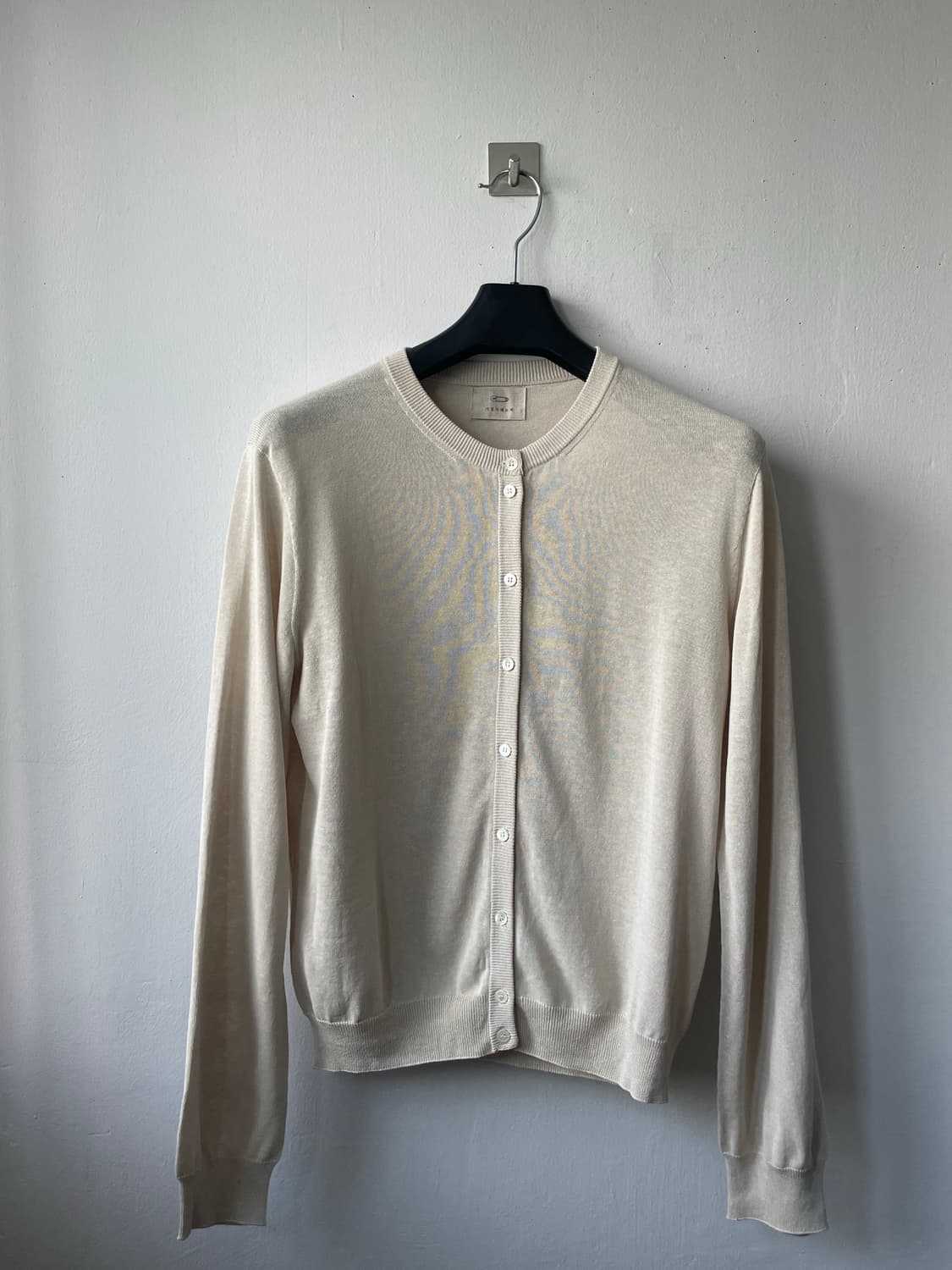가정식패브릭 린넨 가디건 pale grey 새상품 상품이미지5