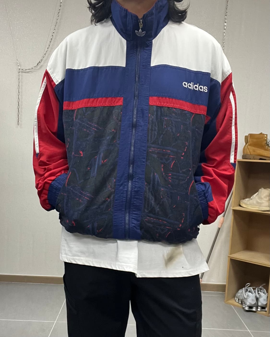 (XL~2XL)90'S 아디다스 빅로고 바막-M2000 상품이미지8