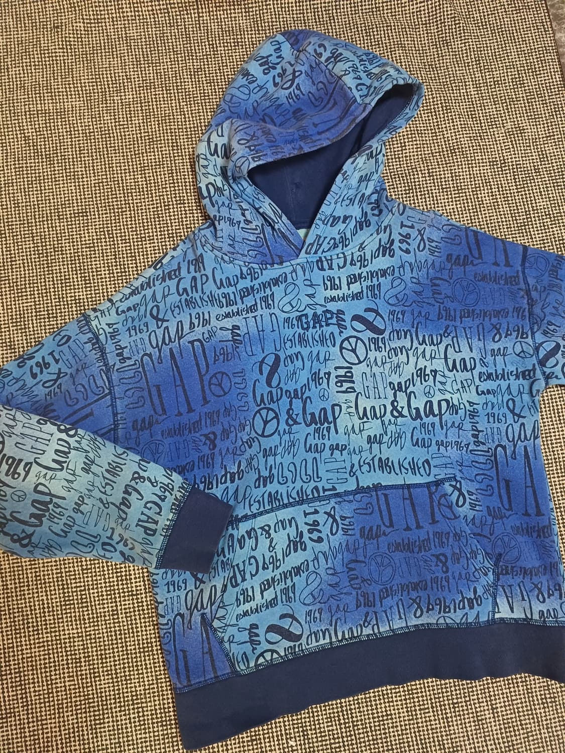 GAP 키즈 패턴 후드티 XXL (14-16세) 상품이미지5