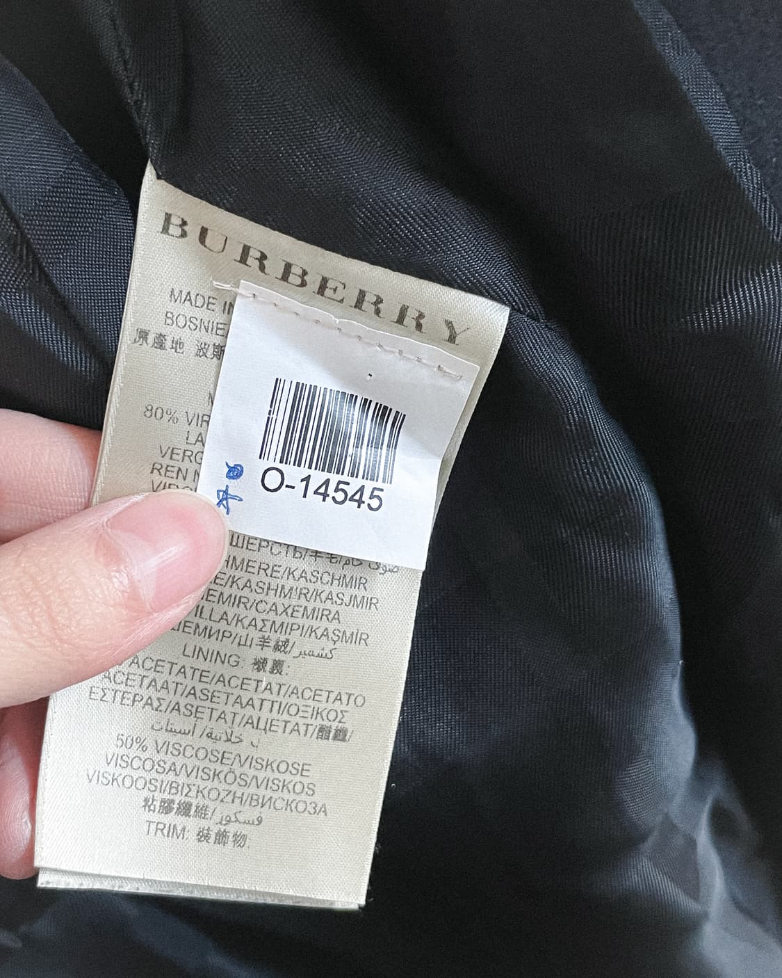 버버리 프로섬 레더슬리브버클 나폴레옹 롱코트 상품이미지9