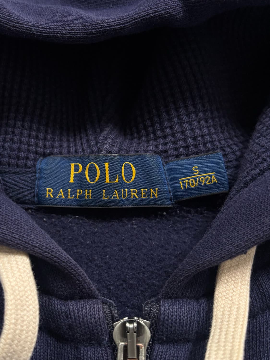 폴로 네이비 후드집업 상품이미지6