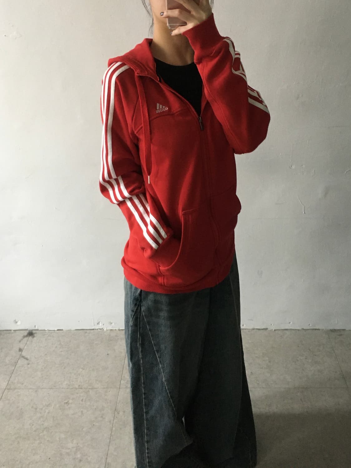 아디다스 삼선 후드집업 상품이미지2