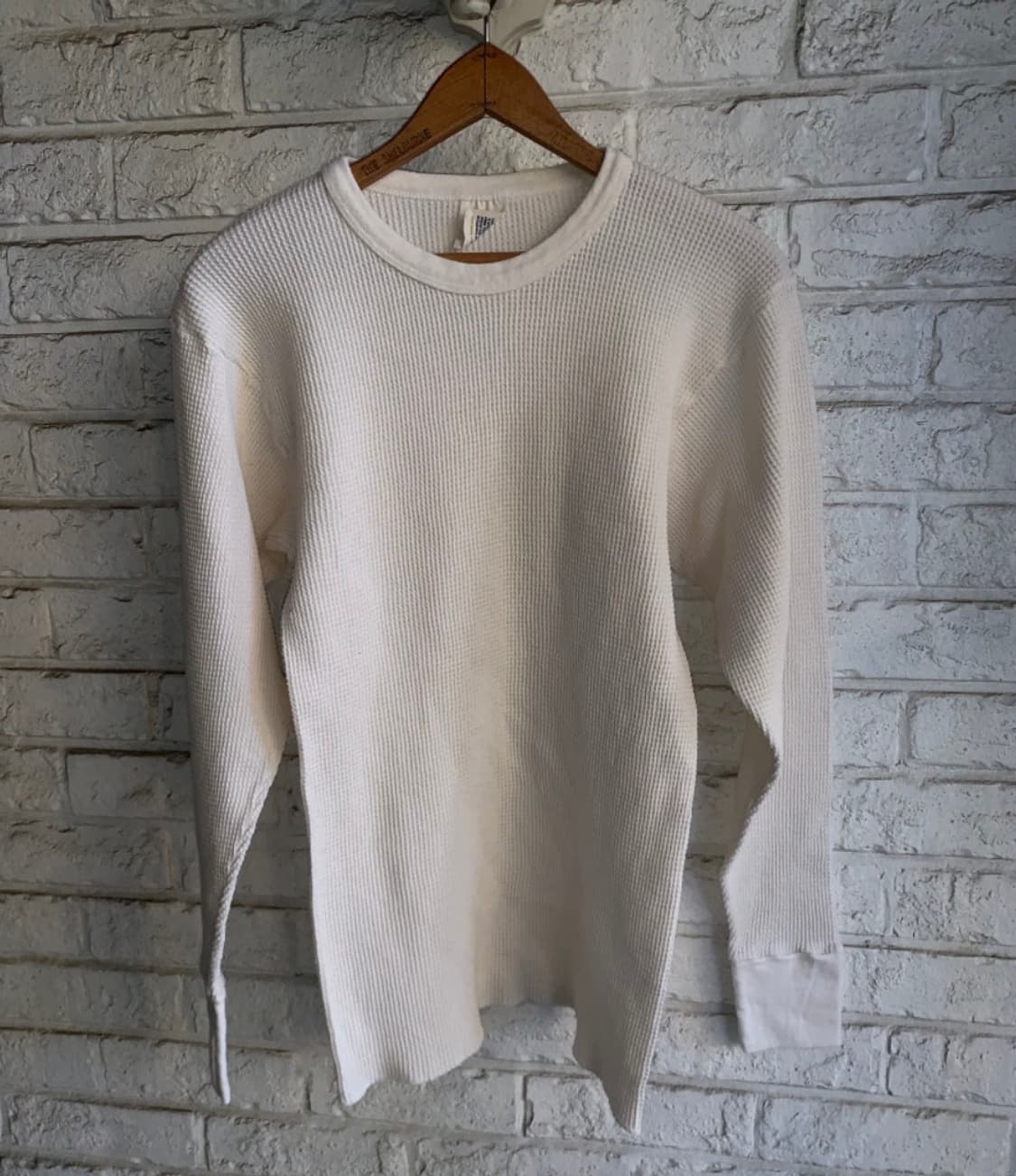 90s 써멀 와플티 L 상품이미지1