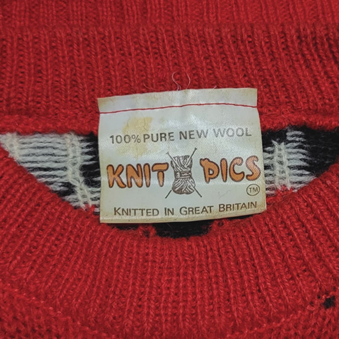 Knitted In Great Britain 빈티지니트 상품이미지5