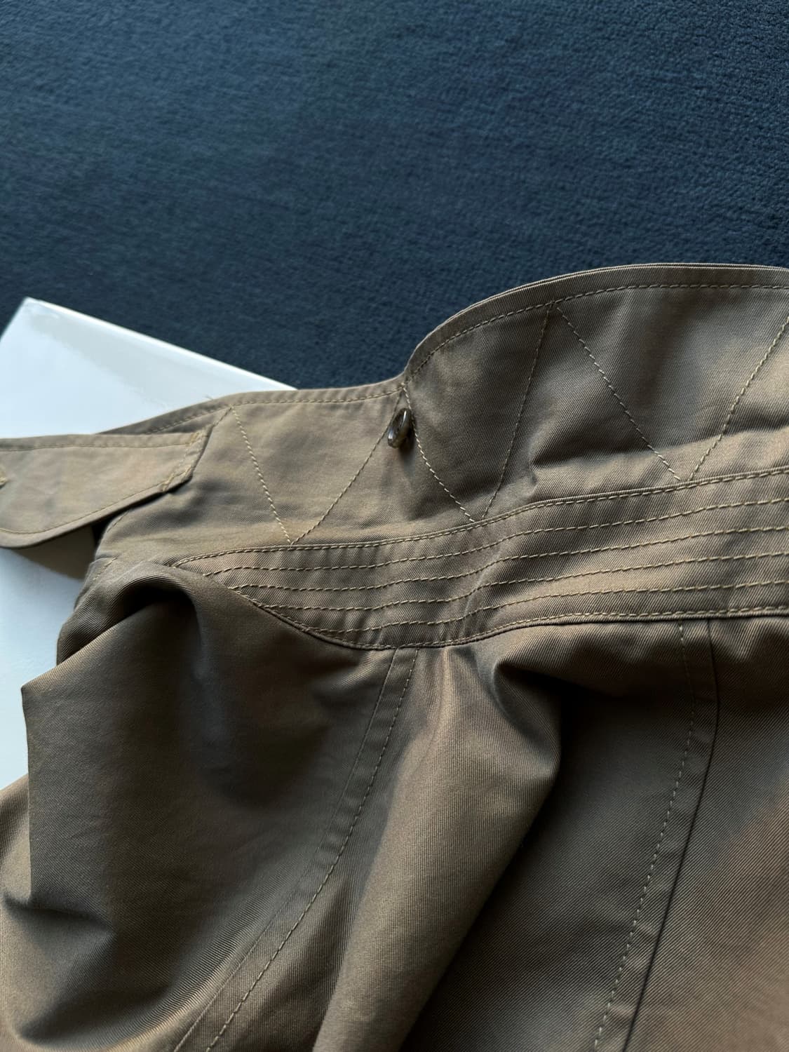 chambray gavadin soutien coat 상품이미지8