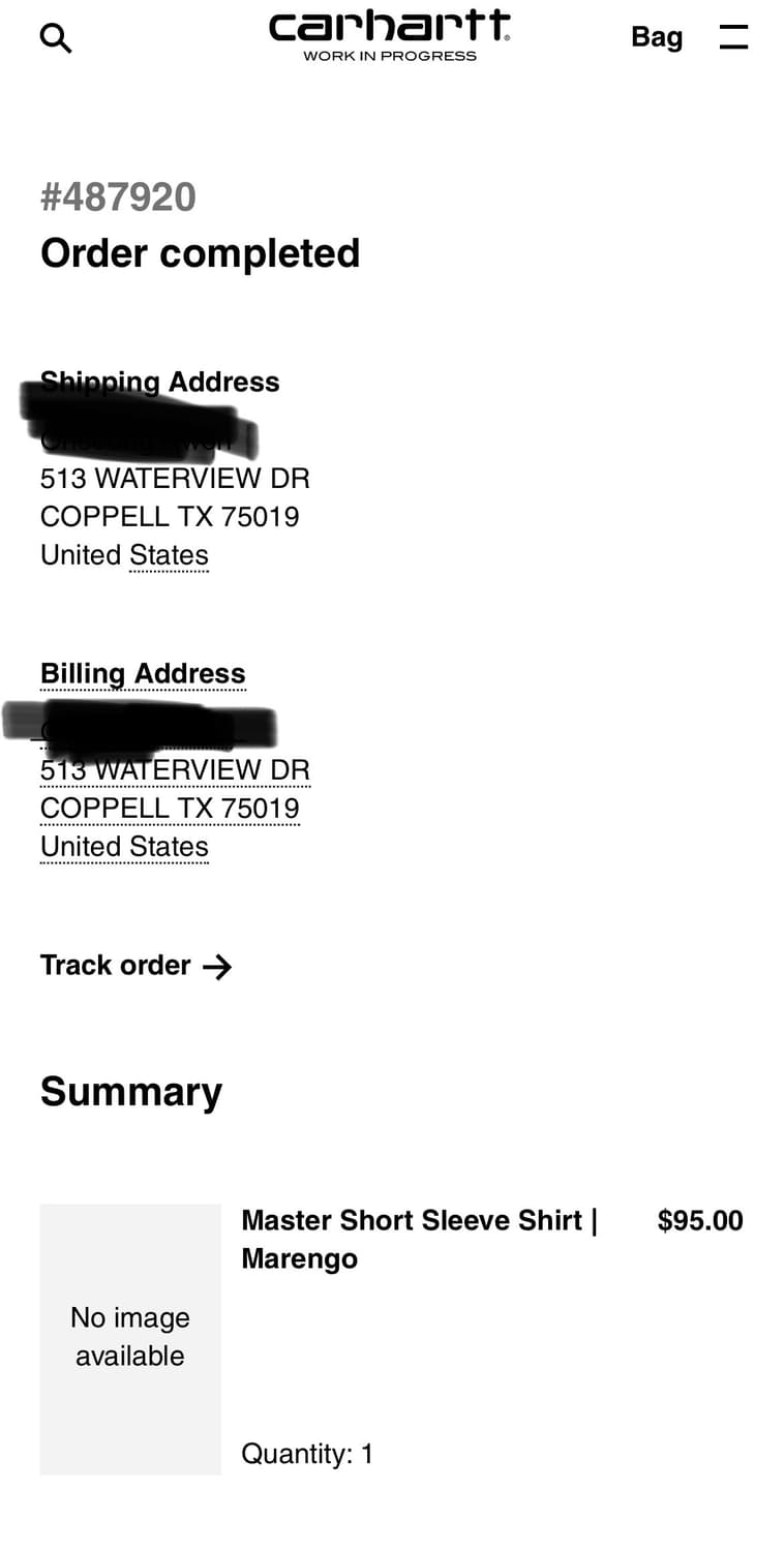 칼하트 윕(WIP) 유니티 카고팬츠 블랙 M 판매 상품이미지7