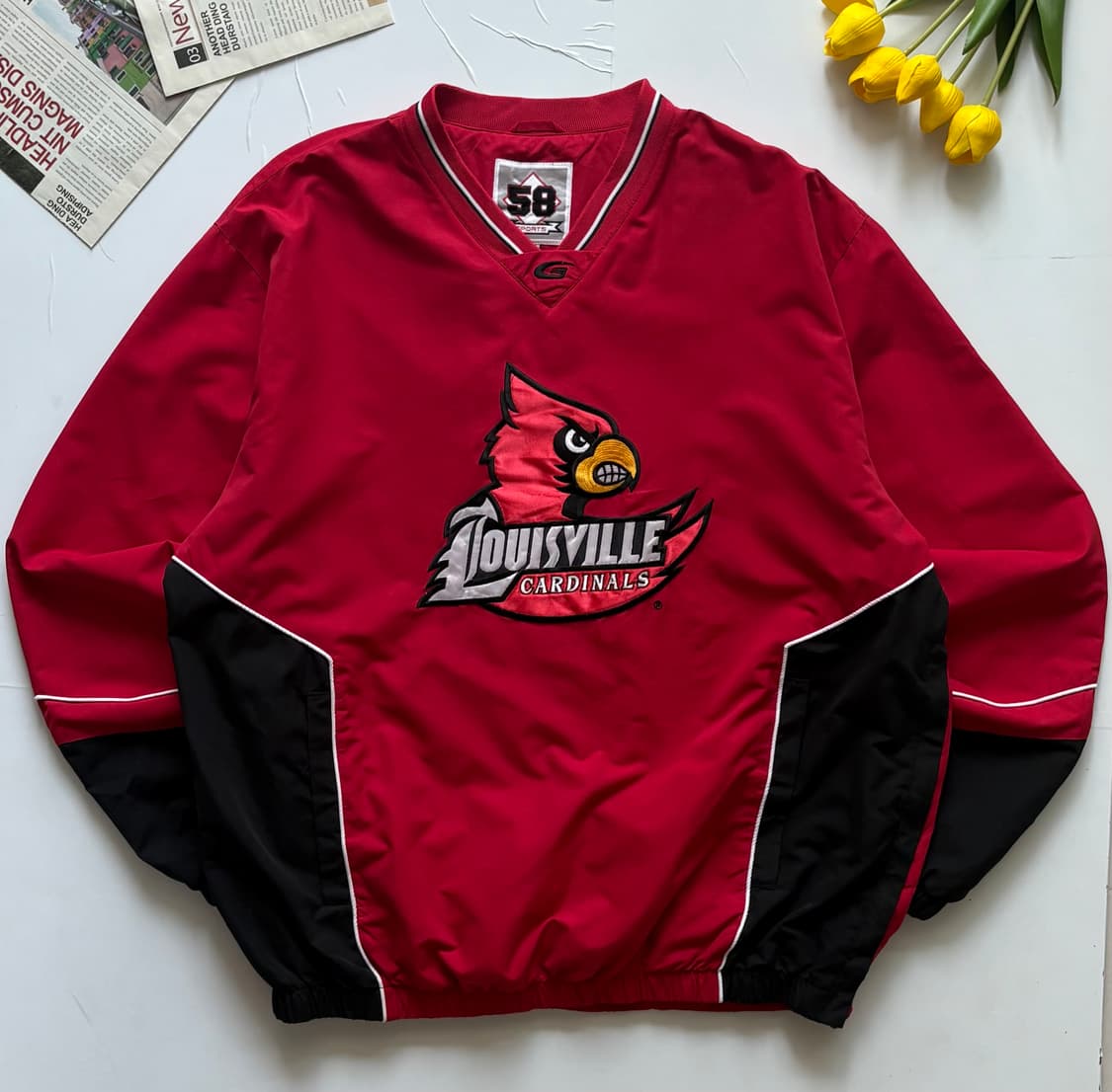 루이빌 카이널스 빈티지 오버핏 웜업 상품이미지2