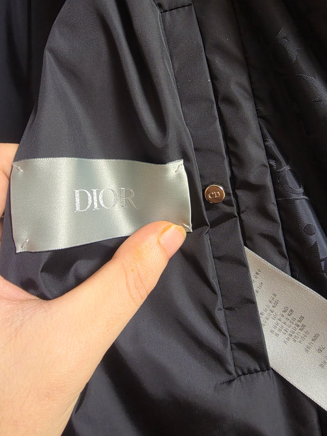 [구매 1주] 디올 오블리크 패딩 블랙 48사이즈 상품이미지7