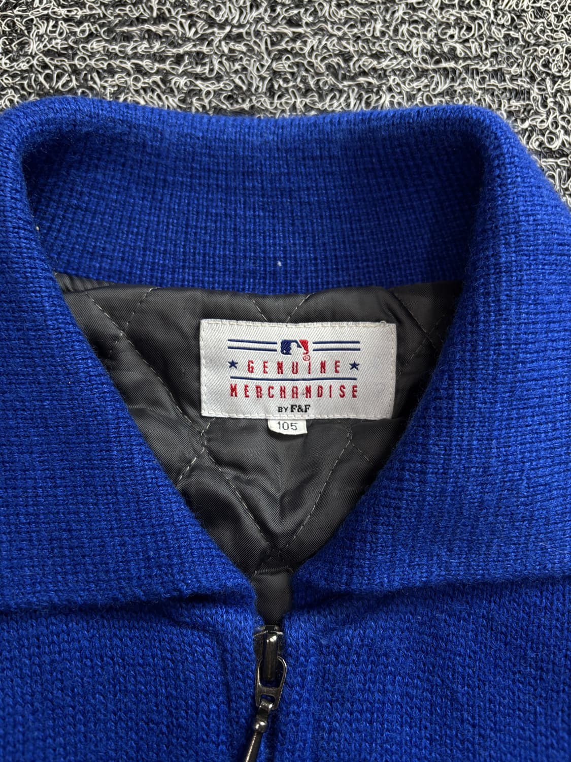 00s F&F LA 다저스 빅로고 니티드 바시티 자켓 1657 상품이미지3