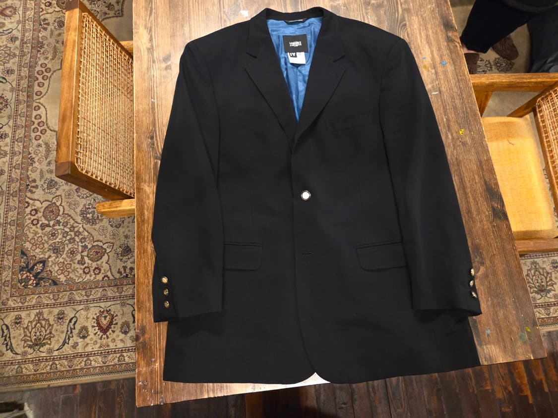 90'S 베르사체 네이비자켓  상품이미지1