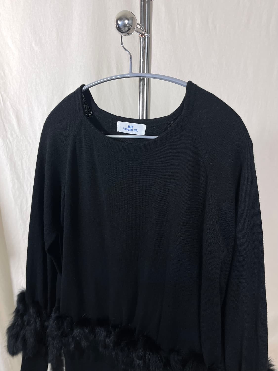 Fur-Trim Sweater 상품이미지4