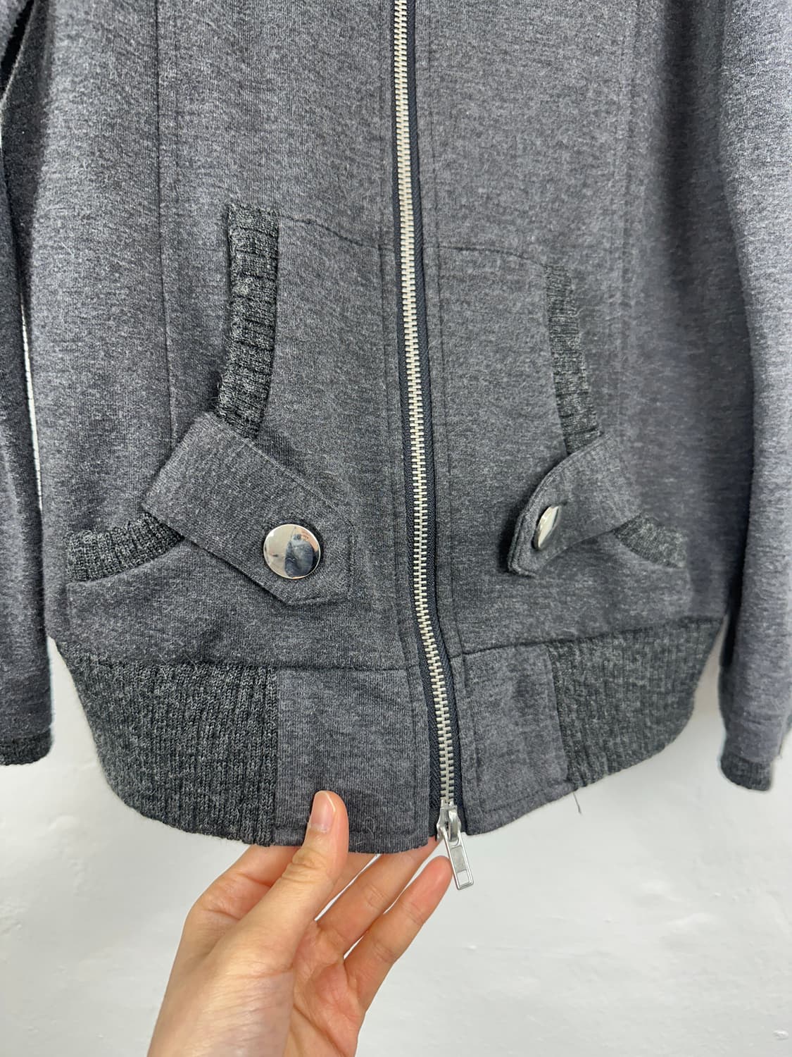 Apache knit bono 2way jacket 상품이미지6