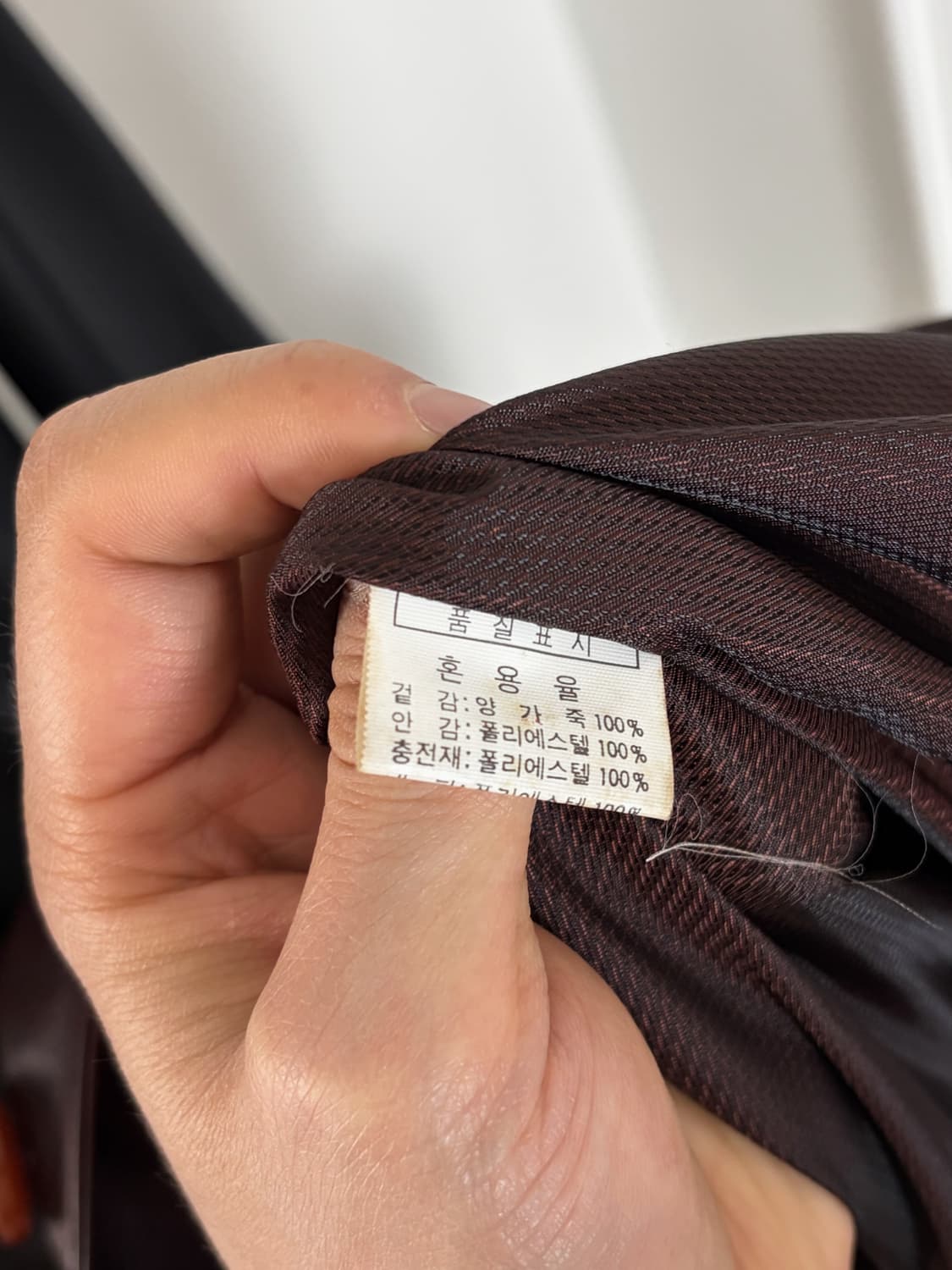 파이트클럽st 레더자켓 버건디 상품이미지8