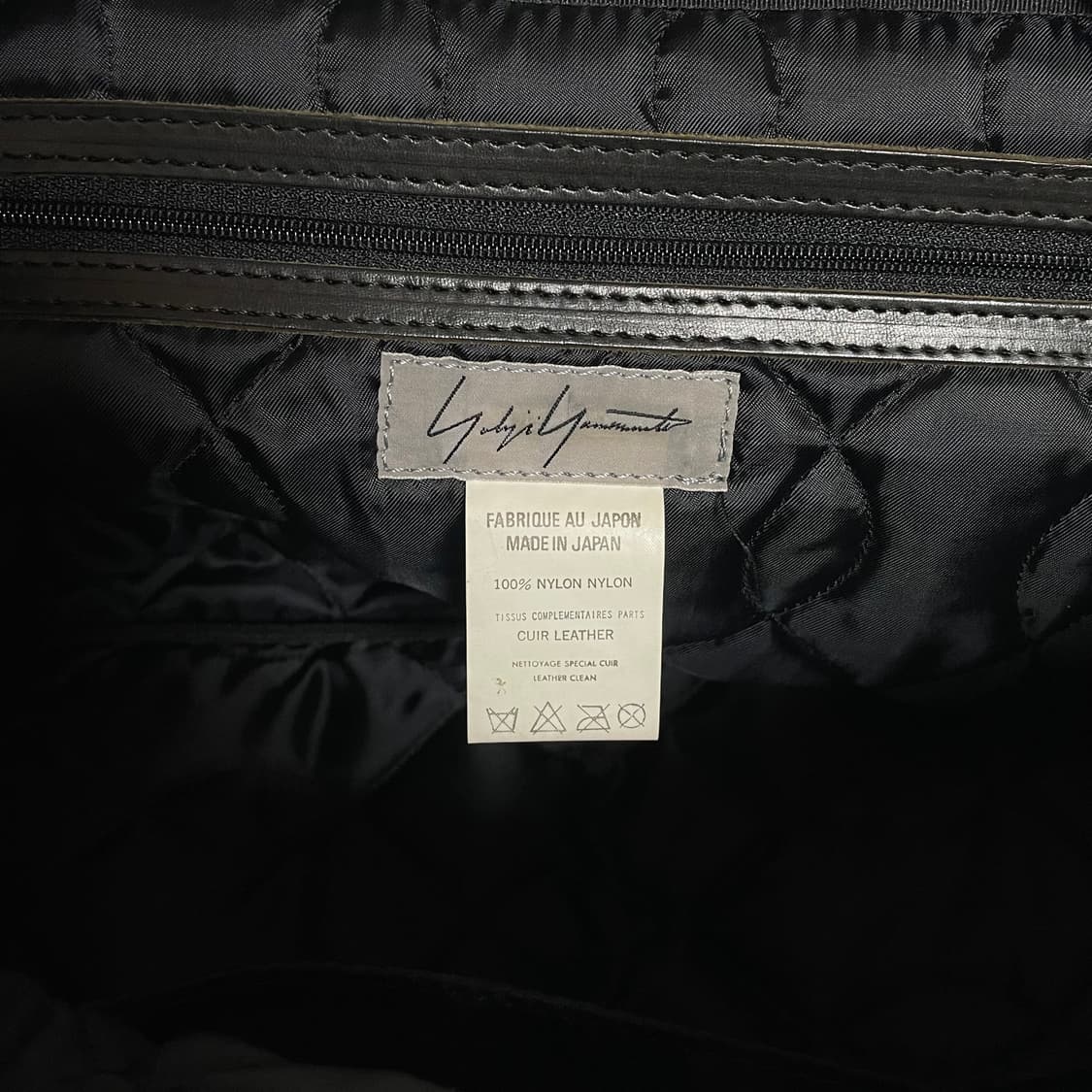 요지 야마모토 보스턴 백 AD2004 상품이미지5