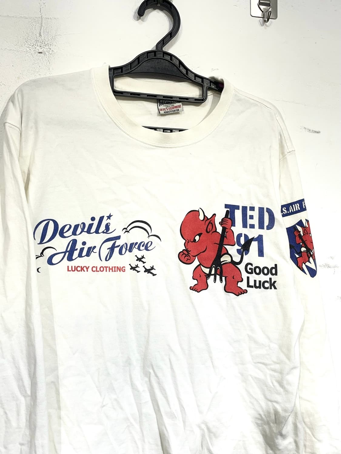 90s 테드컴퍼니 극희귀 롱슬리브 긴팔티 상품이미지7