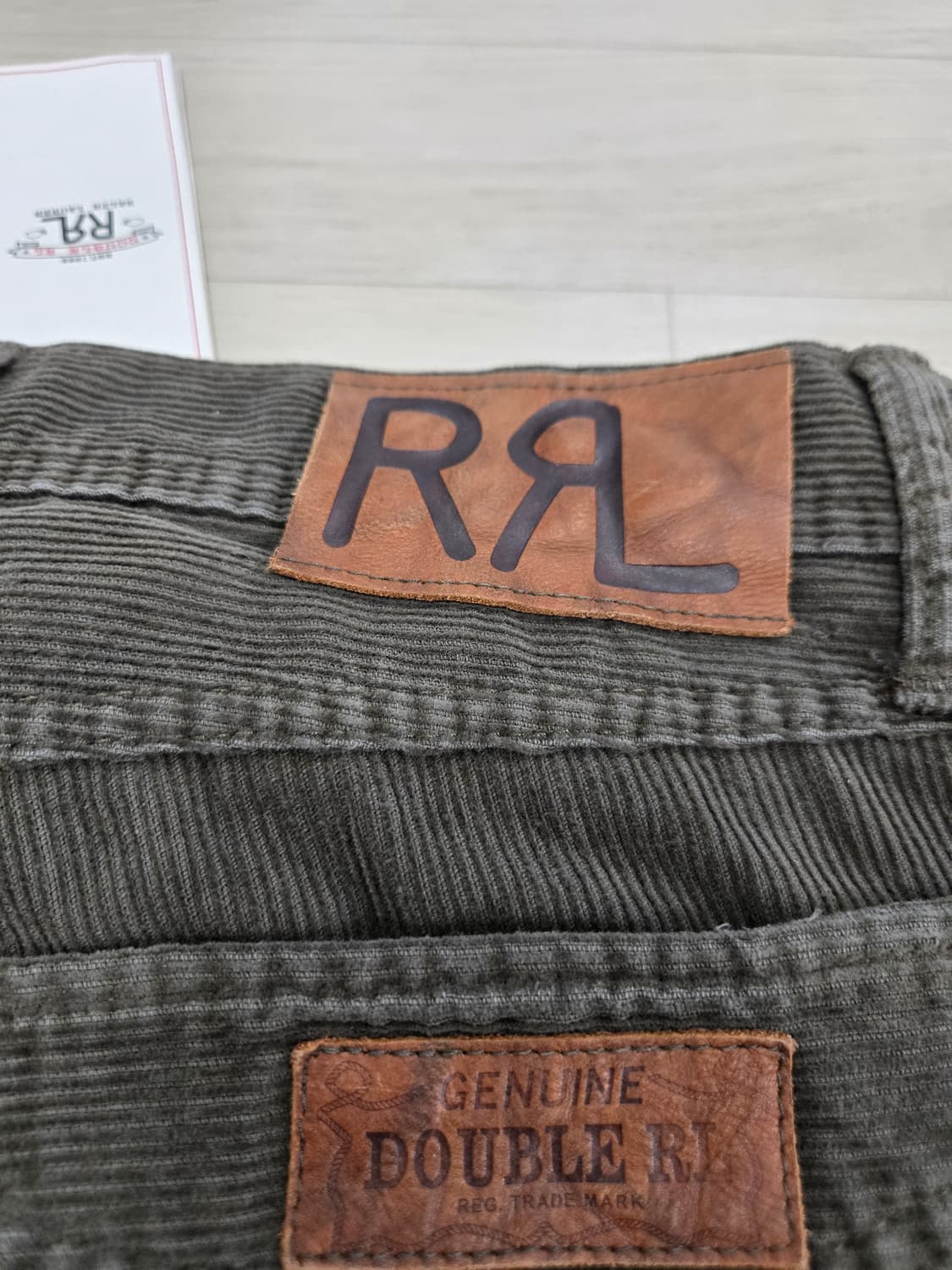 RRL 더블알엘 코듀로이 5-포켓 팬츠 상품이미지6