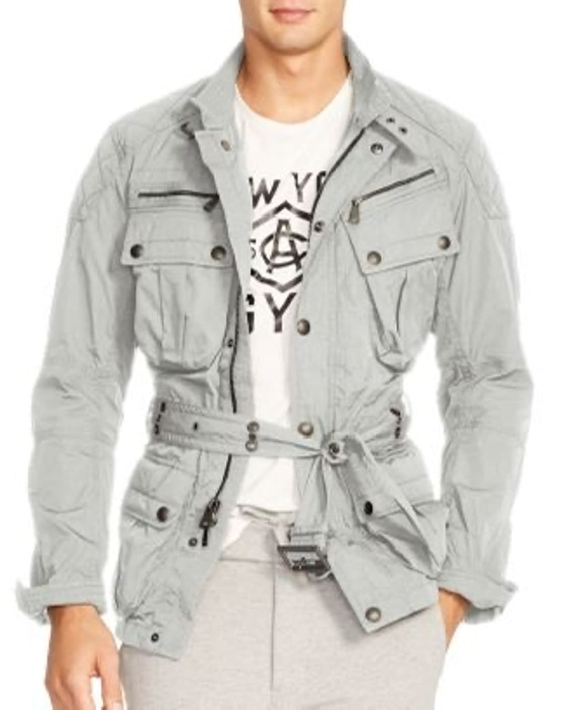 폴로 랄프로렌 유틸리티 모터사이클 자켓 모토자켓 M 상품이미지1