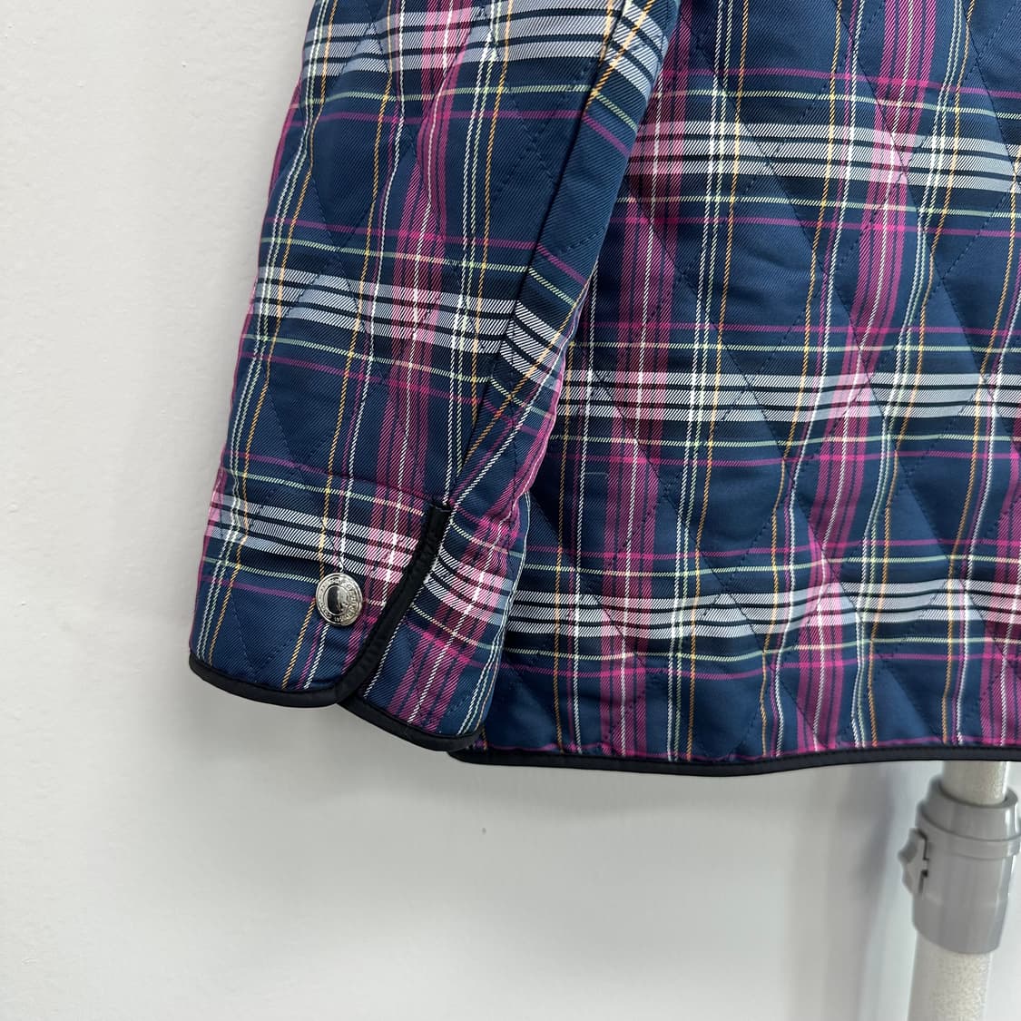 코치 체크 퀼팅 자켓 상품이미지7