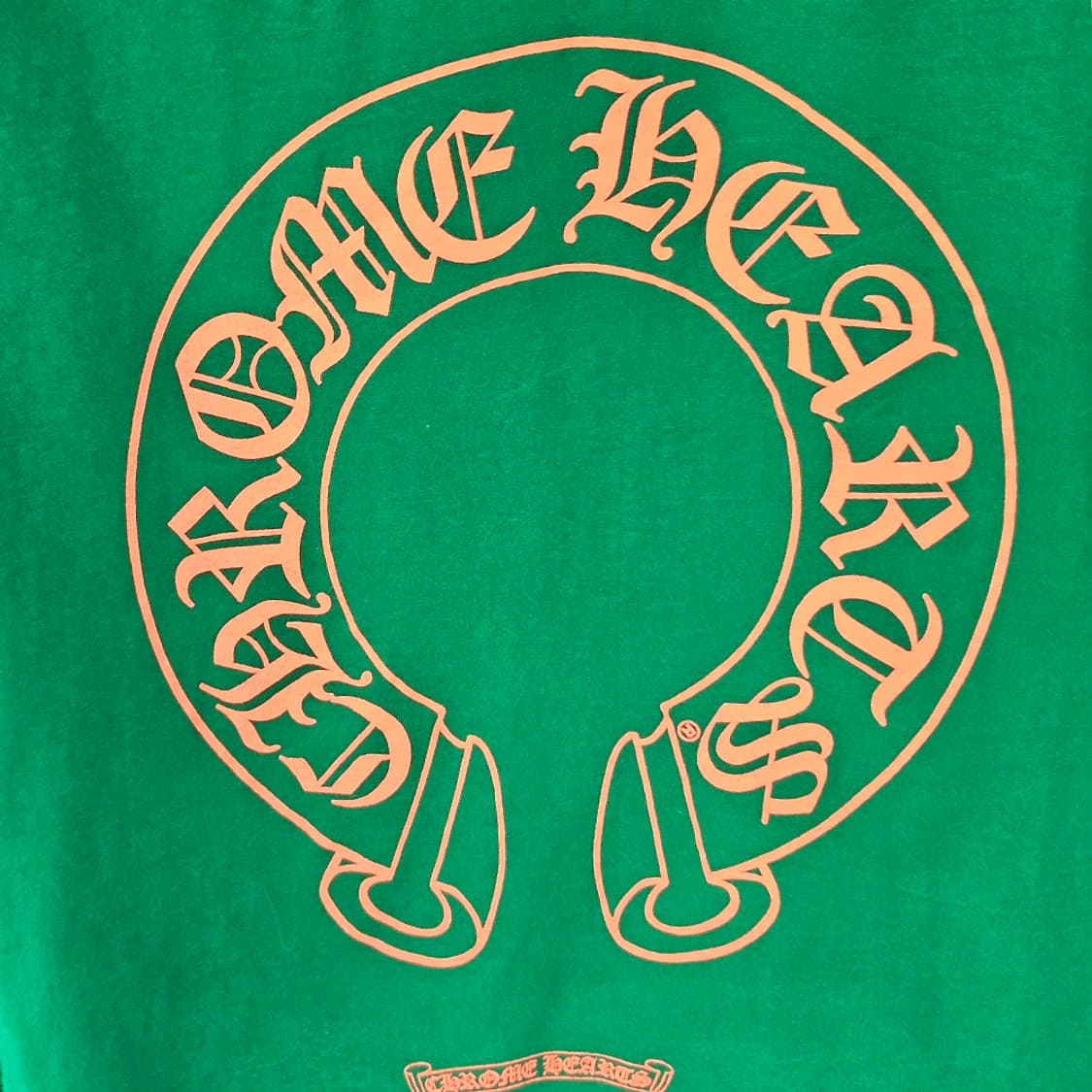 [L] 미사용 크롬하츠 말발굽 롱슬리브 그린 B1213C128 상품이미지6