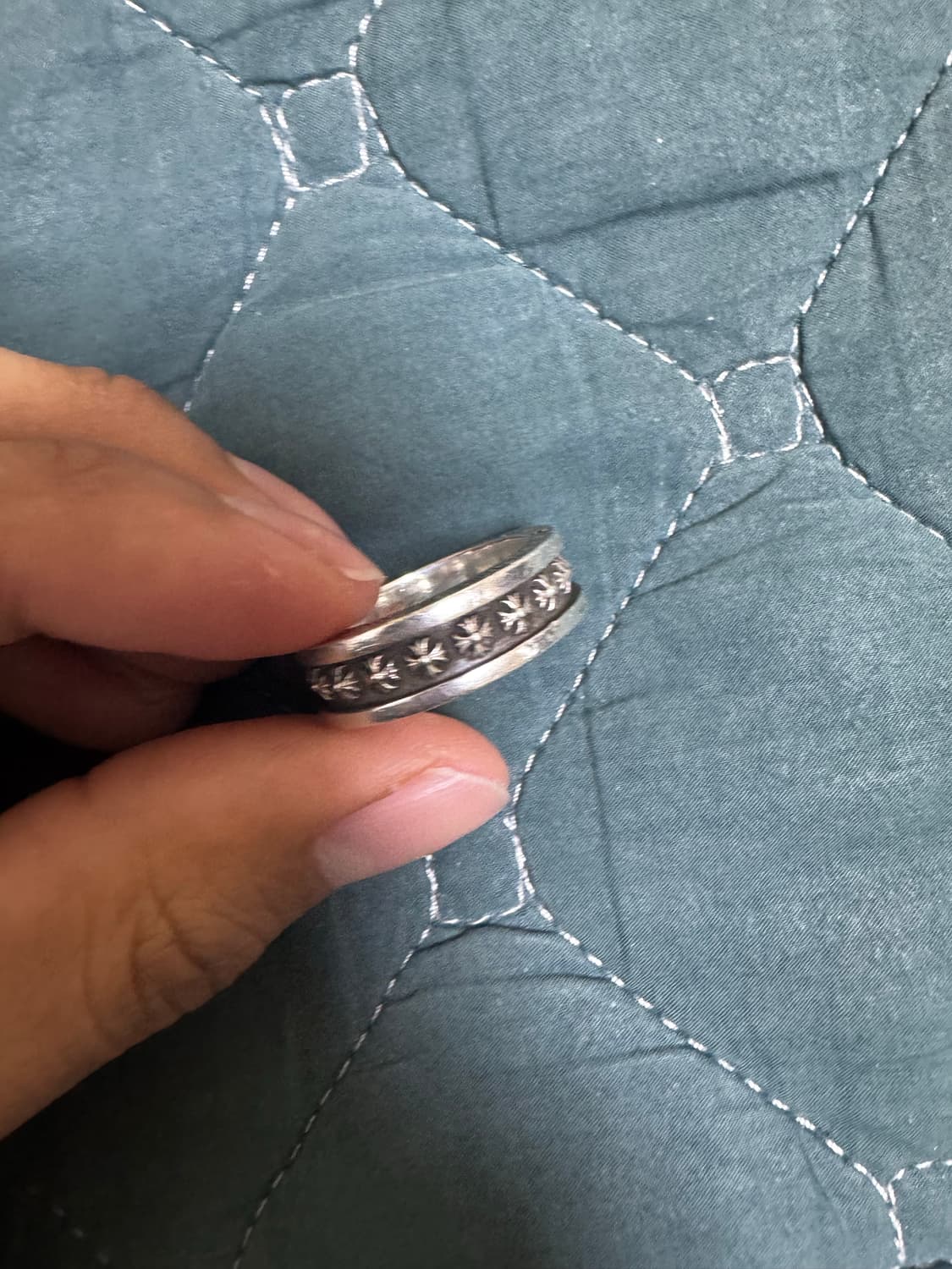 크롬하츠 미니플러스링 국내19호(us9정도) 판매 (한스룸구매) 상품이미지1