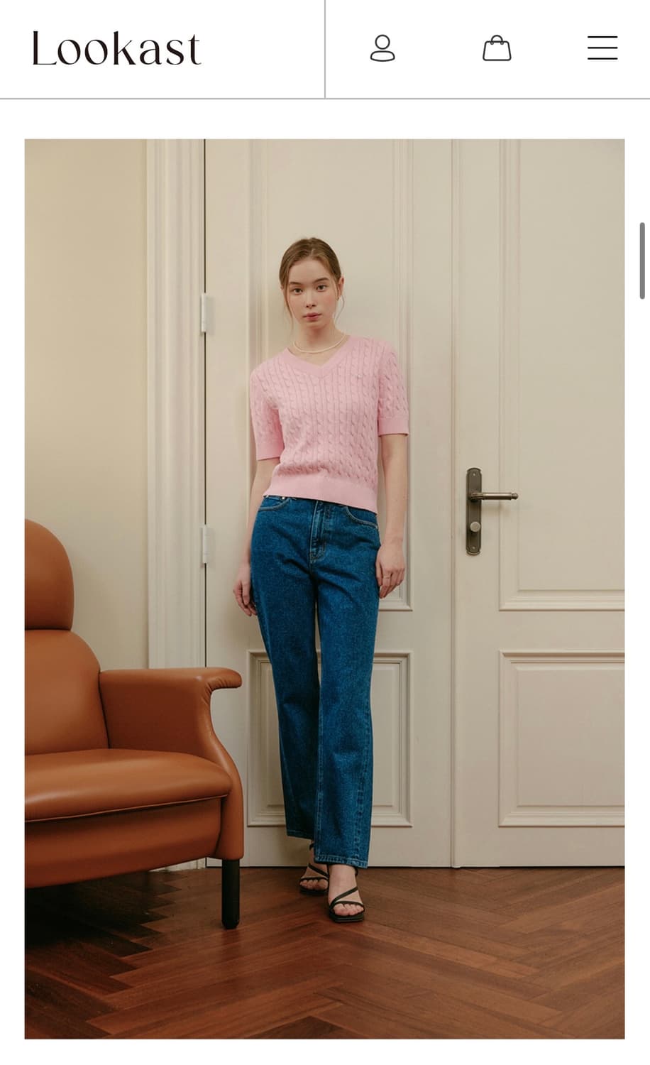 룩캐스트 LOOKAST 다이앤 데님(S) 상품이미지1