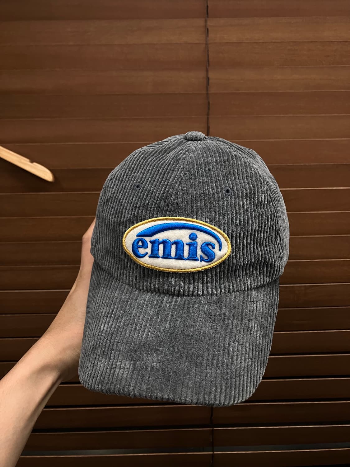 emis 이미스 코듀로이 볼캡 모자 상품이미지1