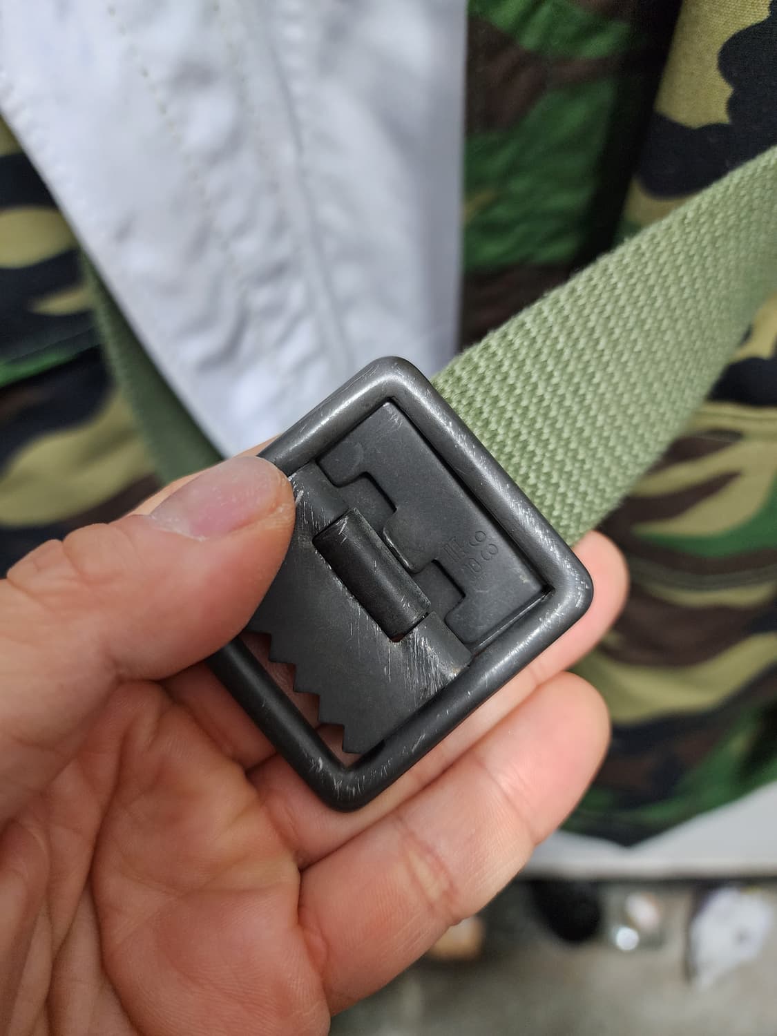 (리버시블) 94s 밀리터리 벨티드 군용 민무늬 피쉬테일 스키파카 상품이미지9