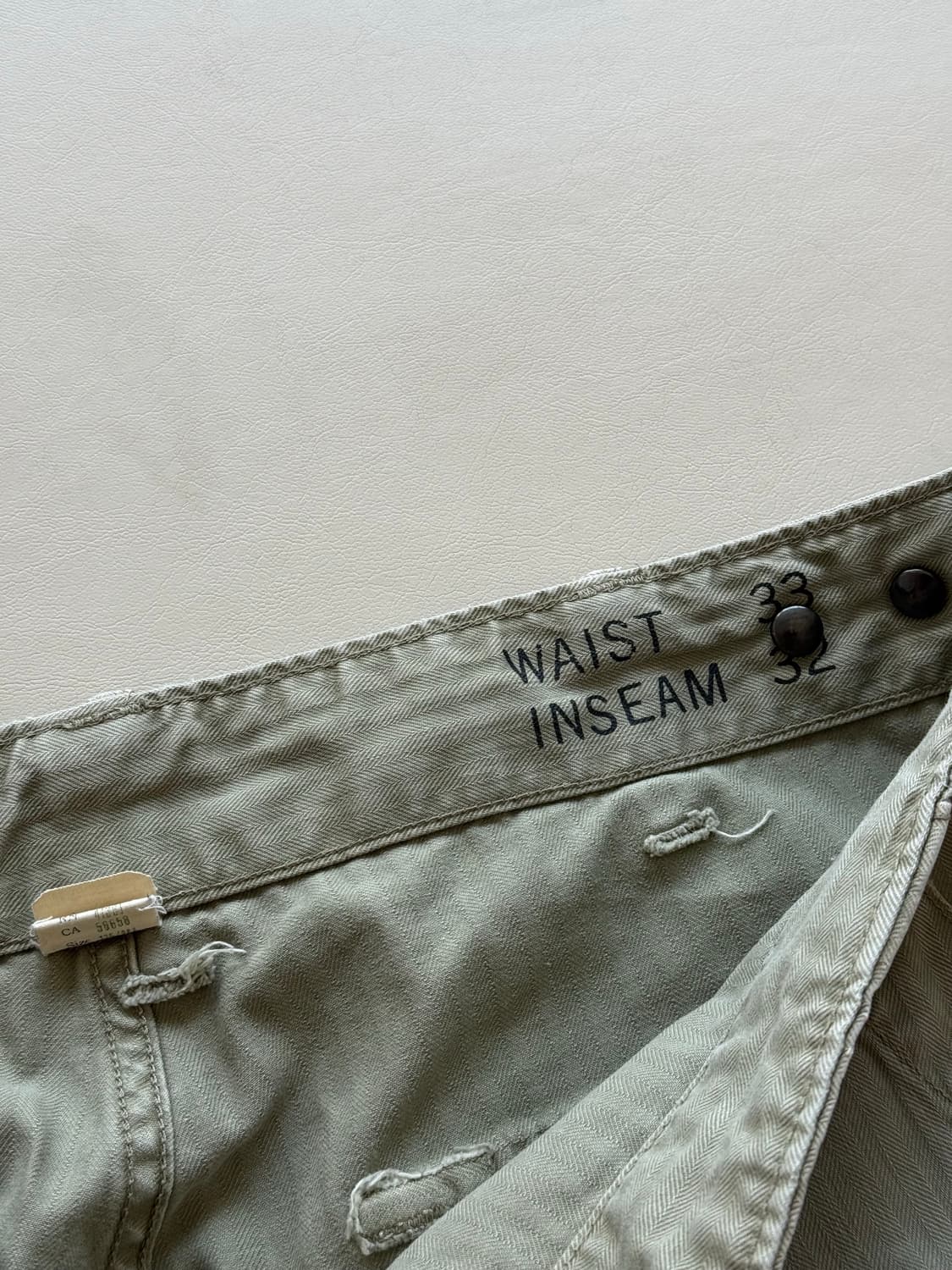 더블알엘 RRL 퍼티그 33/32 상품이미지4