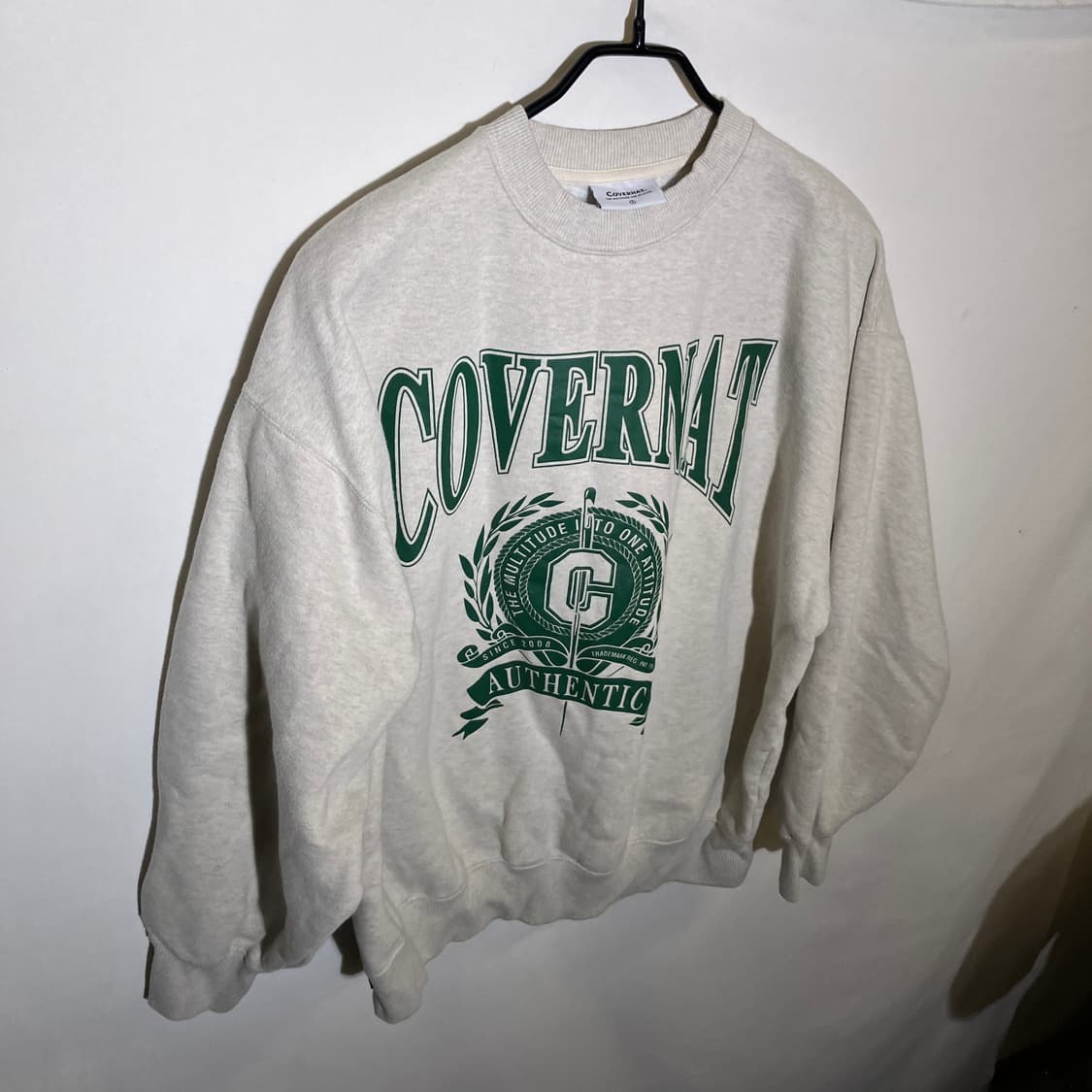 S)커버낫 기모 맨투맨 스웻셔츠 상품이미지1