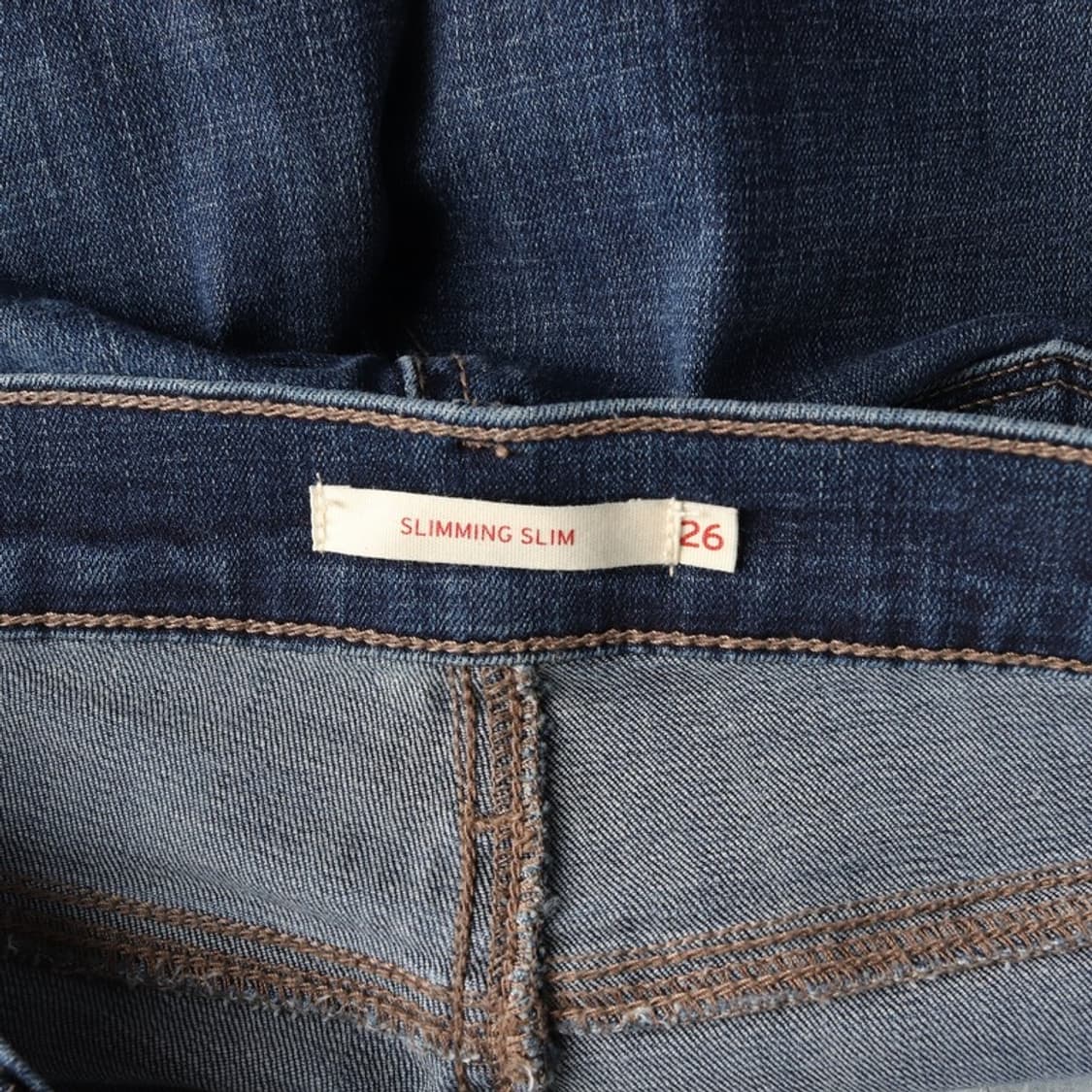 리바이스 슬리밍 슬림 데님 팬츠 26 상품이미지6