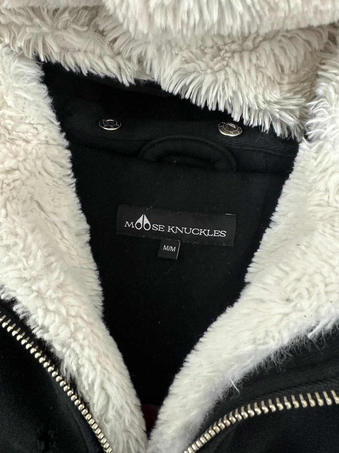 무스너클 버니스웨터 블랙 후드집업 상품이미지7