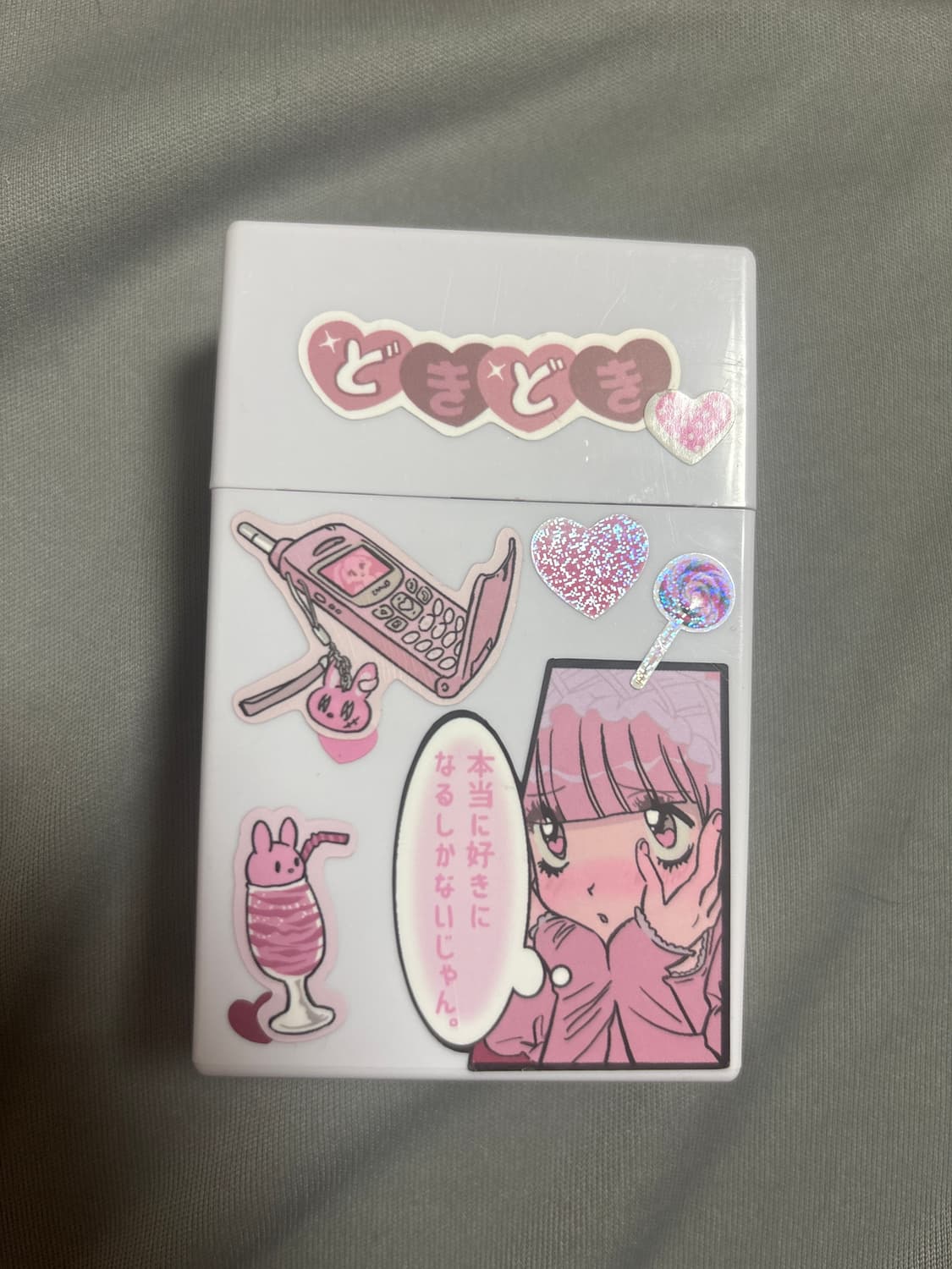 일본풍 핑크 포카케이스 상품이미지1