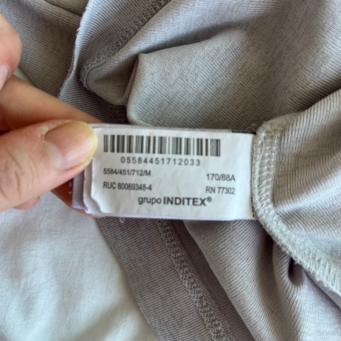 Zara 화이트 롱슬리브 M 상품이미지5