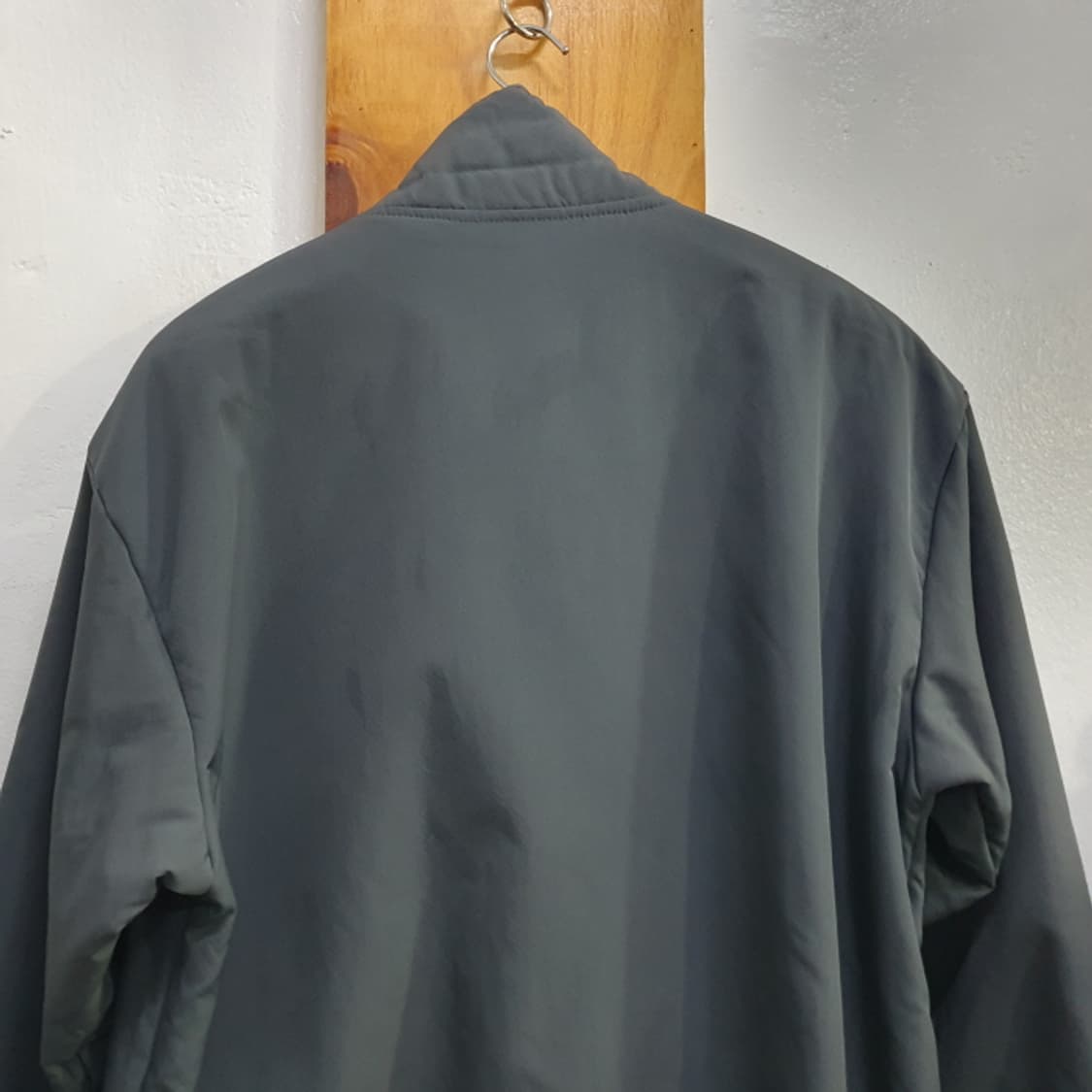 그레이색 양모 후리스 자켓(110) 상품이미지8