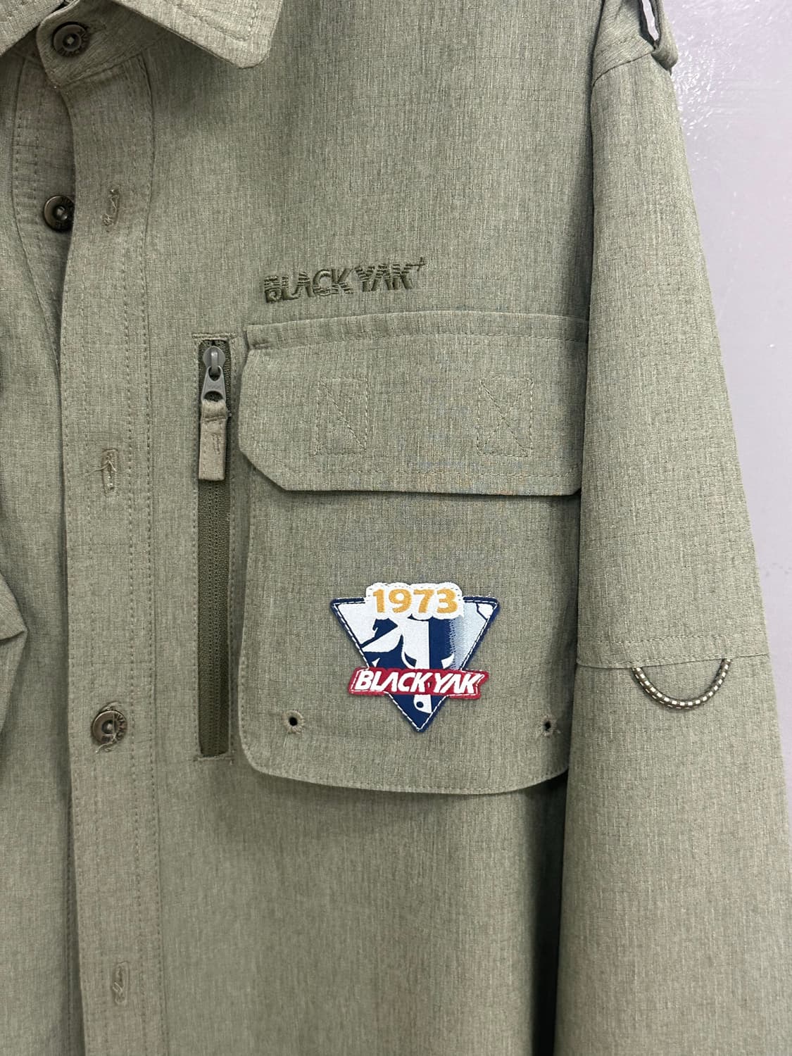 블랙야크 1973 밀리터리 셔츠 100 상품이미지3