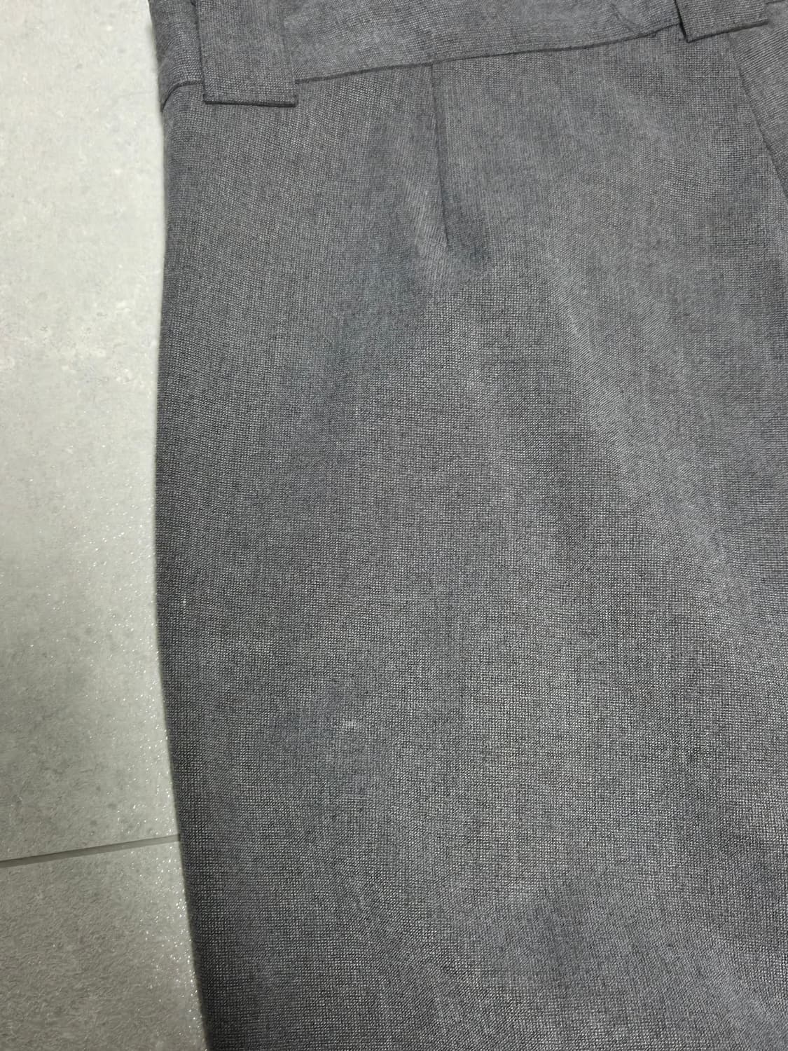 애프터프레이 테크니컬 울 팬츠 차콜 M 상품이미지4