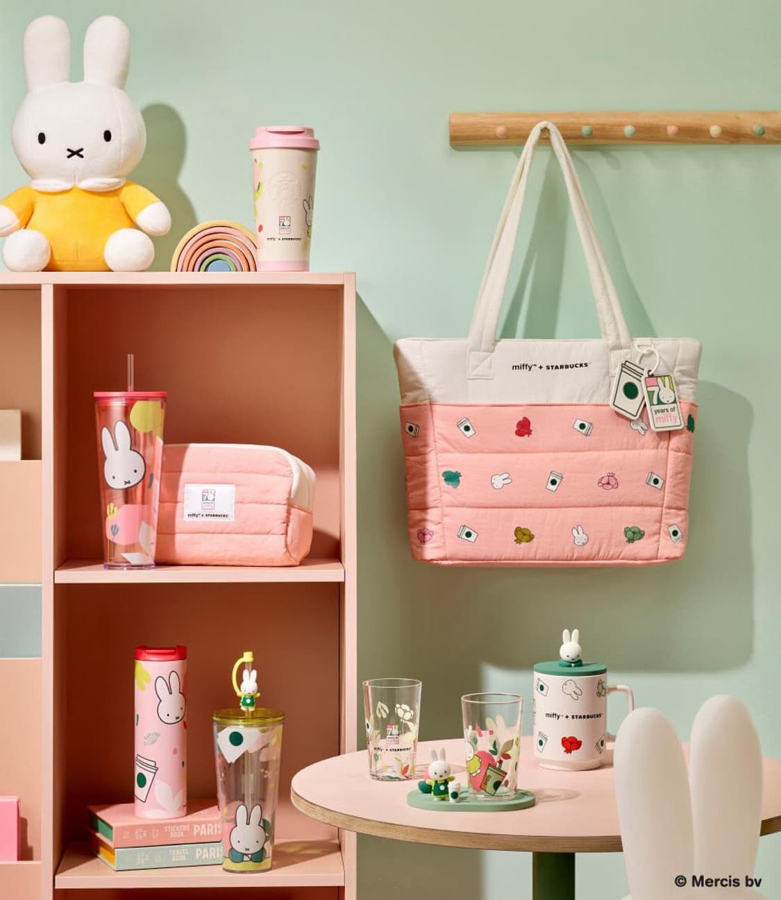 스타벅스 미피 글라스 상품이미지2