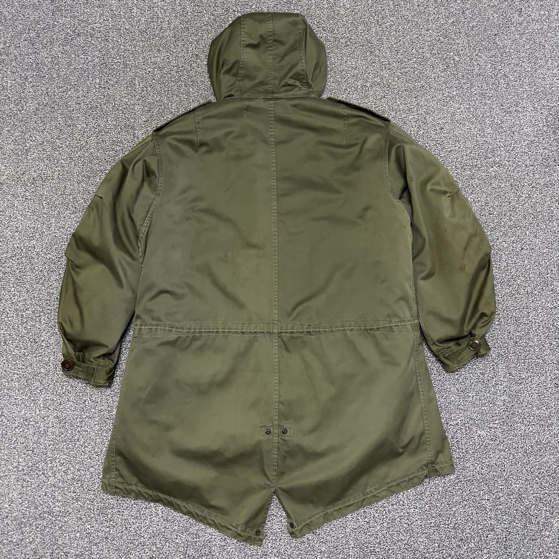 50s 오리지널 M51 파카 1세대 진나단 사틴 (양털내피) 상품이미지2