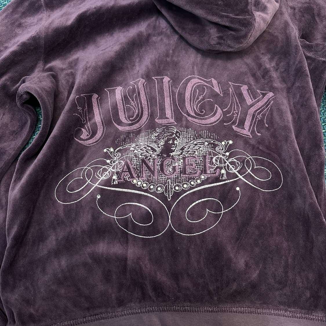 [여성M] 쥬시꾸뛰르 벨로아 후드집업 상품이미지2