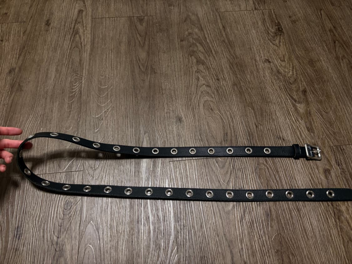 브랜디드 싱글 아일렛 벨트 single eyelet belt 상품이미지4
