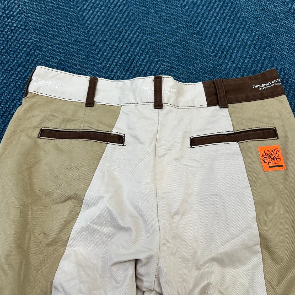 [M] 디스이즈네버댓 컬러 블록 팬츠 상품이미지2