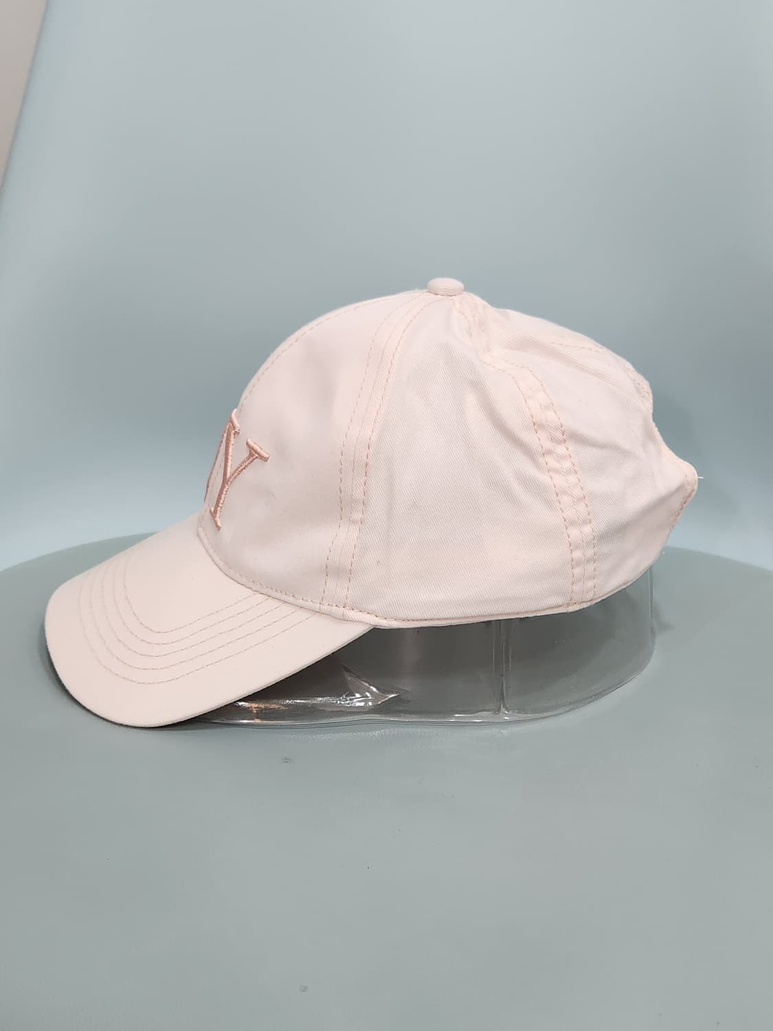 H&M NY 뉴욕 연핑크 볼캡 모자 상품이미지3