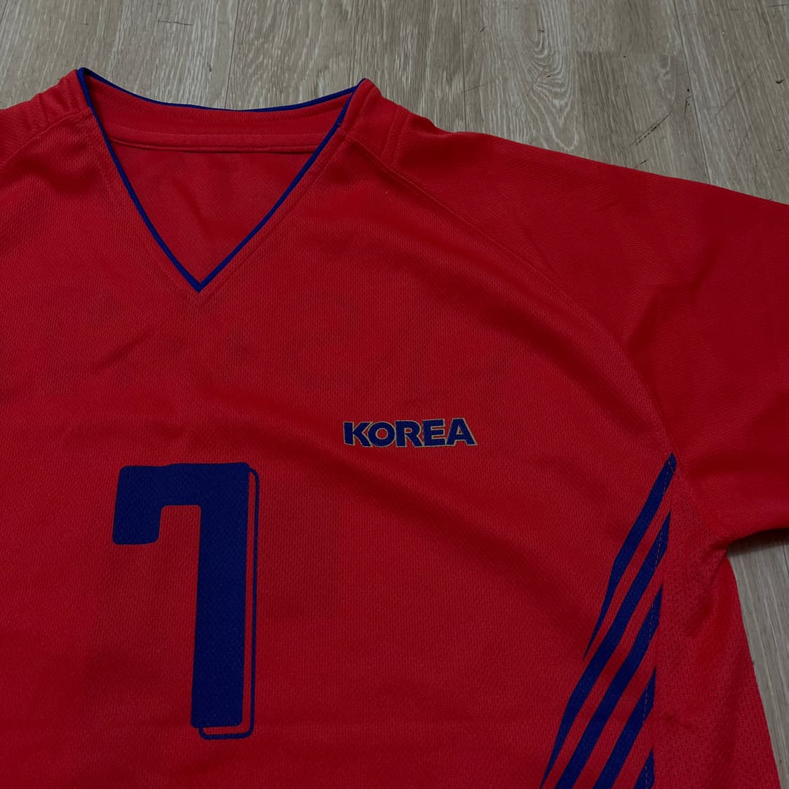 대한민국 축구 국가대표팀 박지성 축구 유니폼 티셔츠 L(100) 상품이미지5