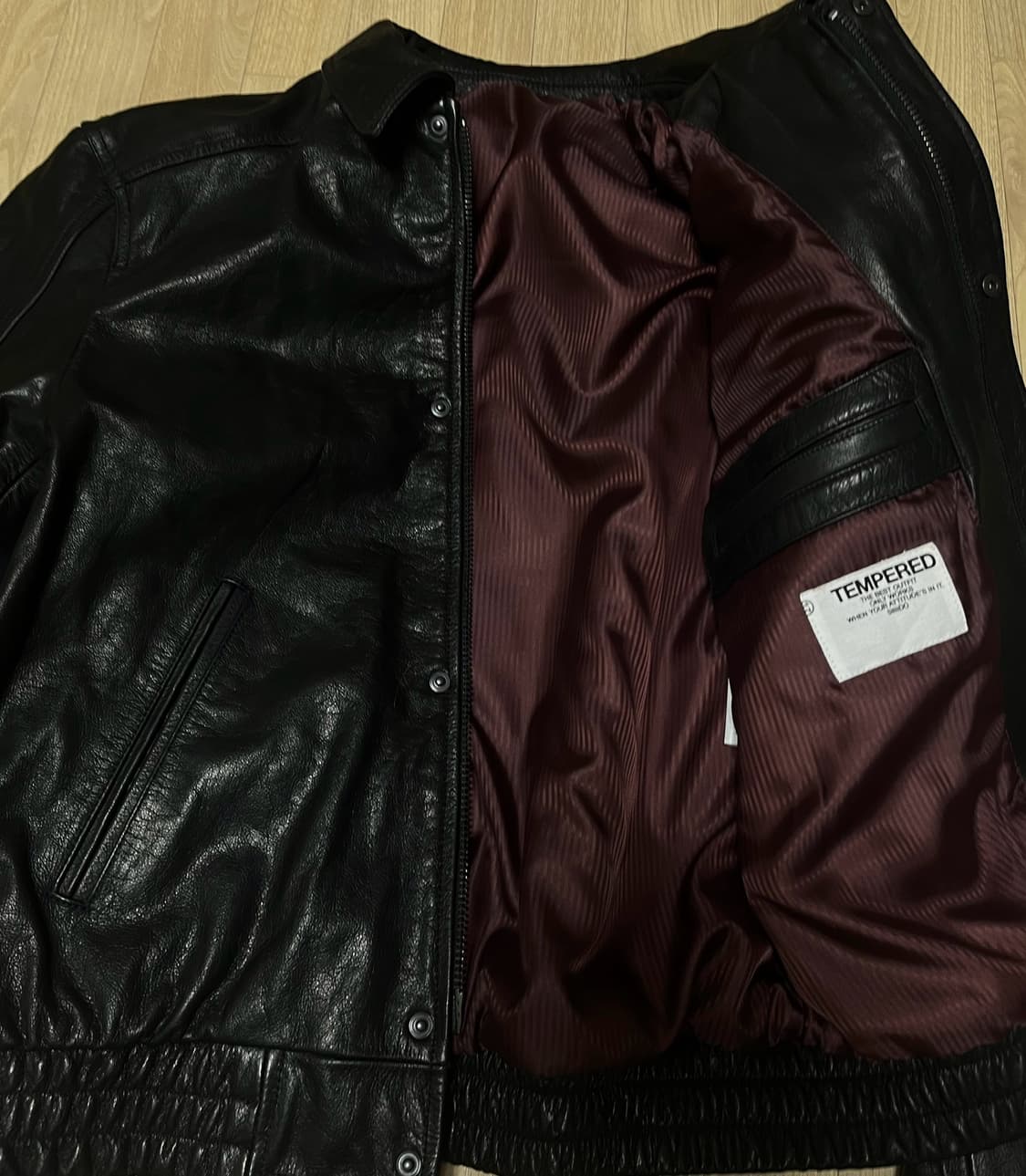 새제품) 시도 26신상 A2 레더자켓 2사이즈 상품이미지2