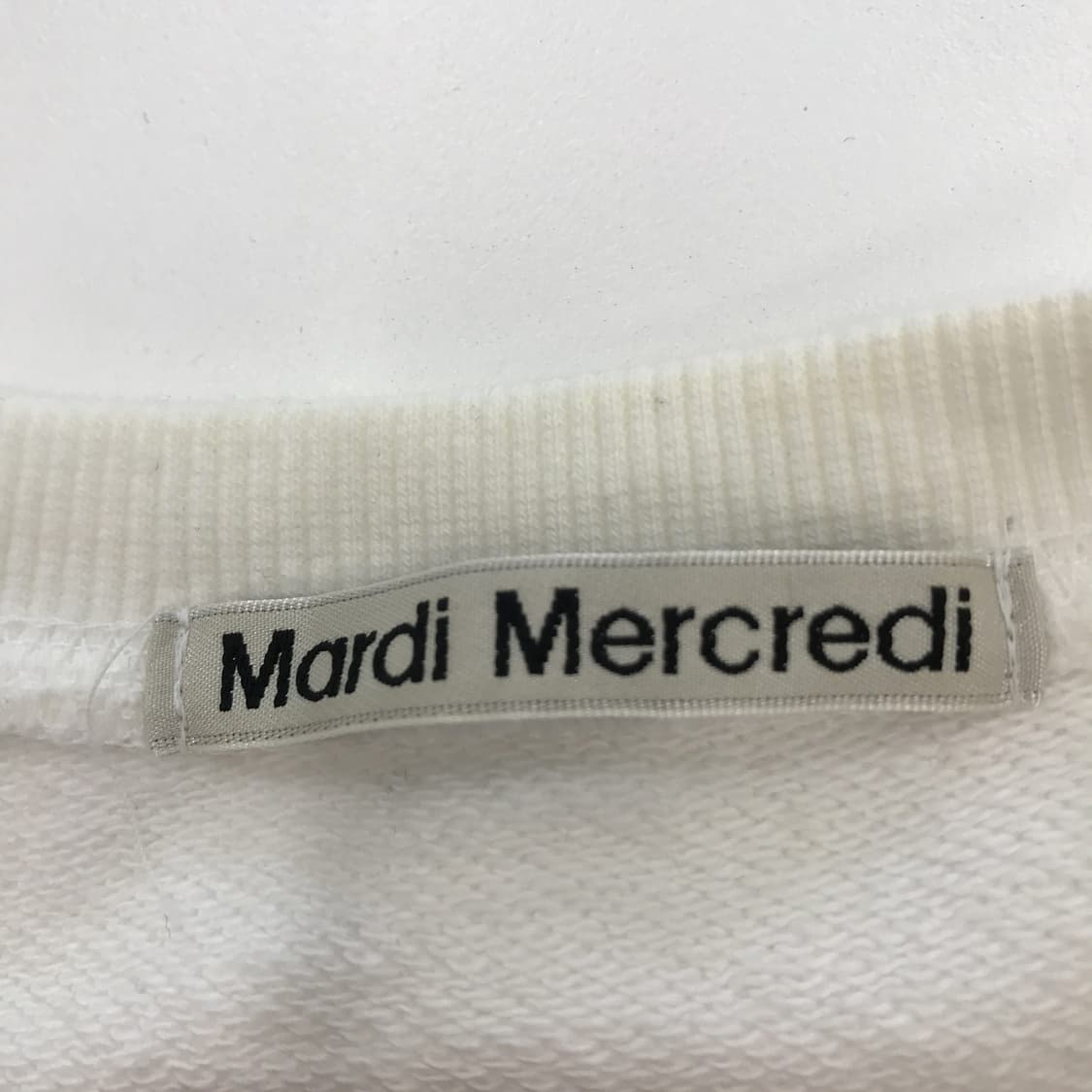 마르디메크르디 블루 플라워 맨투맨 [여성F] 상품이미지4